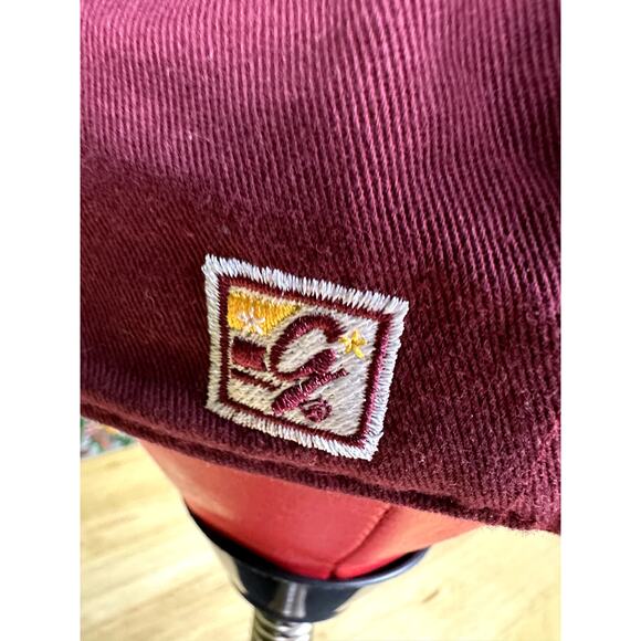 Arizona State Sun Devils The Game Hat Cap Snapback‎ 100% Cotton Red NCAA Vintage - Picture 6 of 11